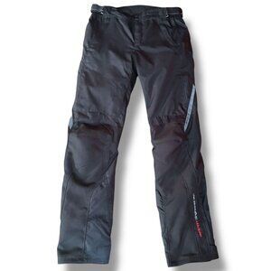 Rev'it Womens Factor Motorcycle Touring Pant Sz 42 Long Black Waterproof Riding
